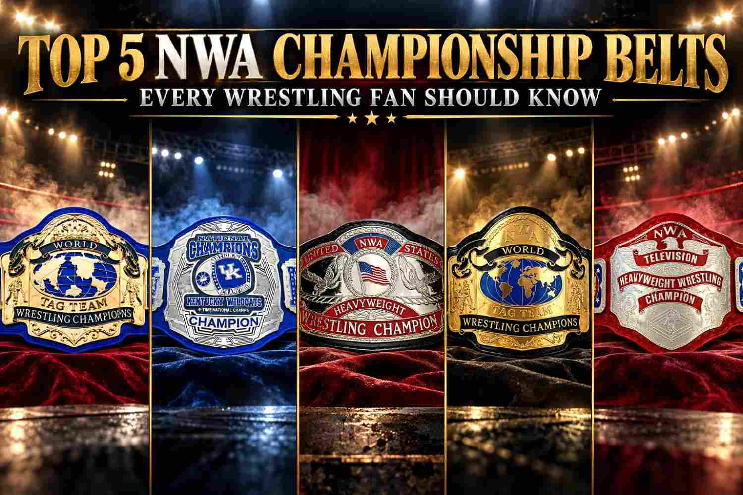 Top 5 NWA Championship Belts Every Wrestling Fan Should Know